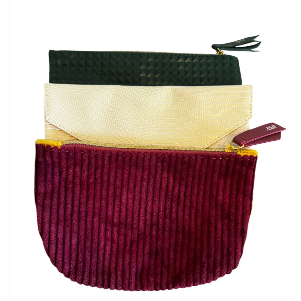 IPSY Glam Bags set of 3